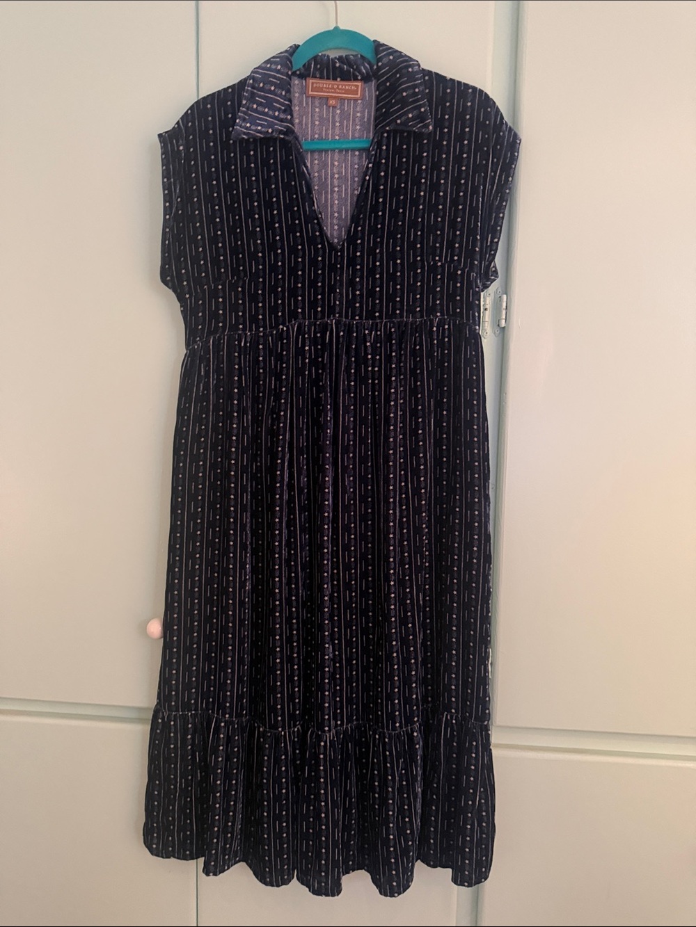 Double D Ranch Navy Two Step Dress - Picture 4 of 6